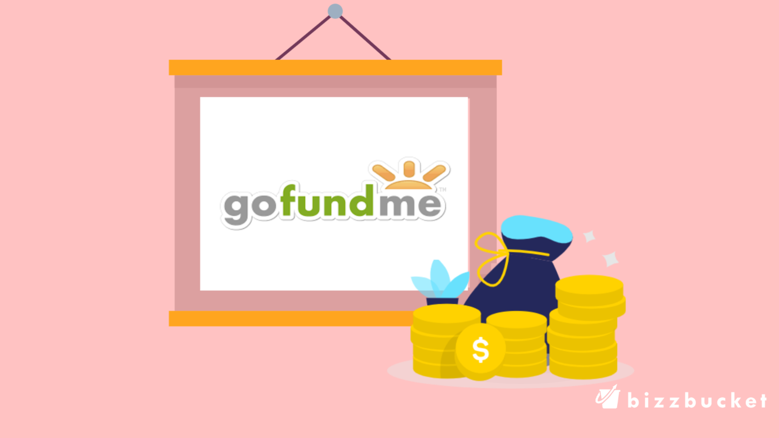 Image showcasing GoFundMe Business Model: How GoFundMe makes money? | BizzBucket