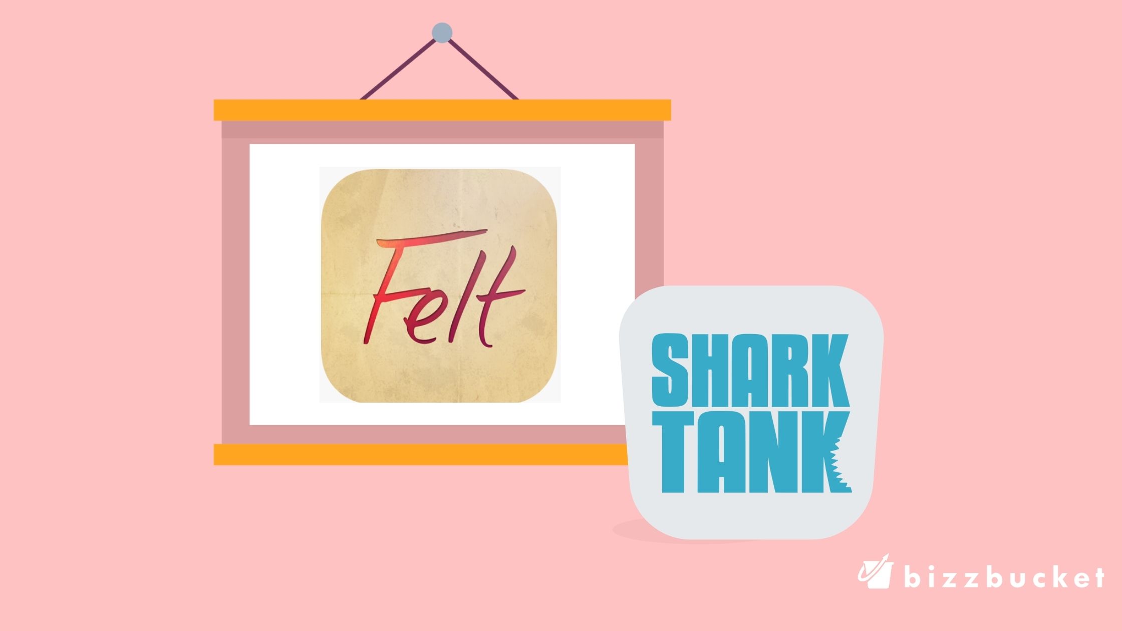 Felt Shark tank logo