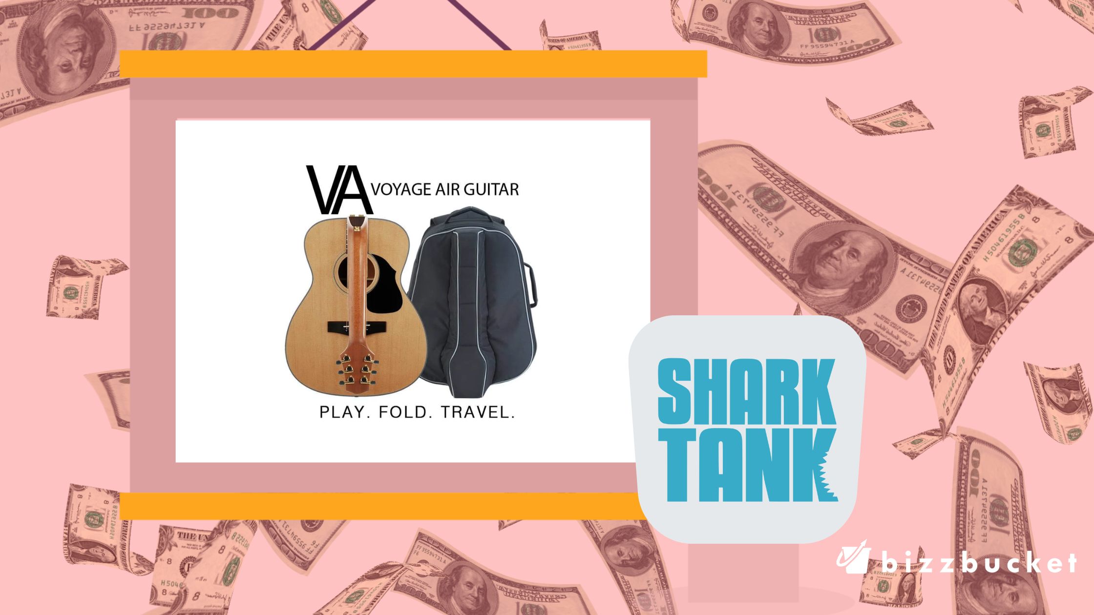 Folding guitar shark tank update