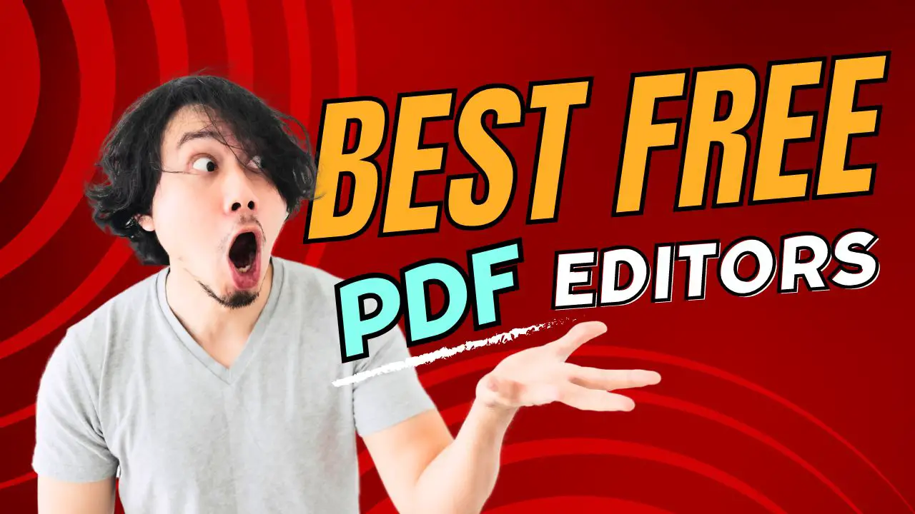 best pdf editor free