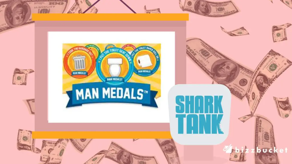 Man Medals after Shark Tank